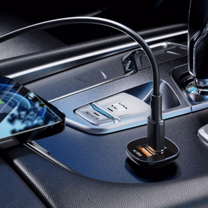 Car Laadija Acefast B1 Mini 38W USB-C+USB-A must