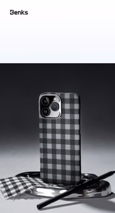 Benks Magnetic Armor Vichy Kevlar Ümbris (RF65) jaoks Iphone 16 Pro punane