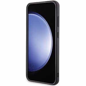 Karl Lagerfeld 3D Rubber Ikonik ümbris jaoks Samsung Galaxy S24 - must