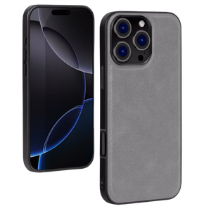 Чехол для телефона X-Level "Earl III Collection" для Apple iPhone 16 Pro серый