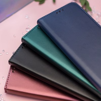 Nutikas Magnetic ümbris for Xiaomi Redmi Note 14 5G (Global) burgundia