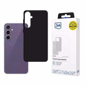 3mk Matt Ümbris jaoks Samsung Galaxy S24 FE - must