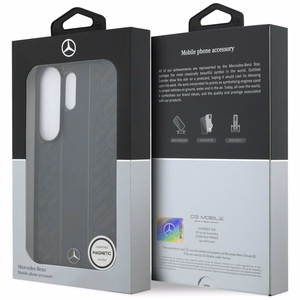 Mercedes Laurel Leaves Vertical Stripes MagSafe Ümbris for Samsung Galaxy S26 Ultra - must