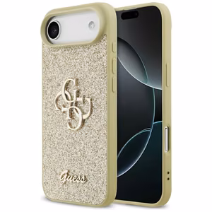 Guess Fixed Glitter Big 4G чехол для iPhone Air - золотой