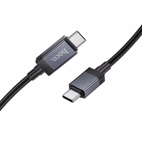 Kaabel USB C to USB C Hoco 3A 60W with display 1 m X118 must