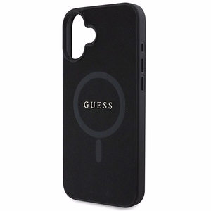 GUESS ümbris jaoks IPHONE 16 Plus compatible with MagSafe GUHMP16MPSAHMCK (PU Saffiano Classic Logo) must