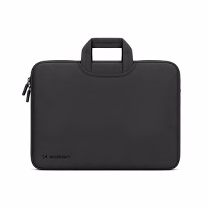 Wozinsky WNT-15B 15.6" Laptop Bag with Retractable Neoprene Handle - Black