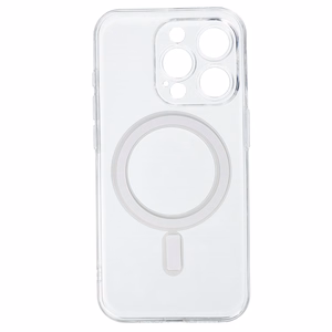 TEL PROTECT MagSilicone Ümbris jaoks Iphone 15 Pro läbipaistev