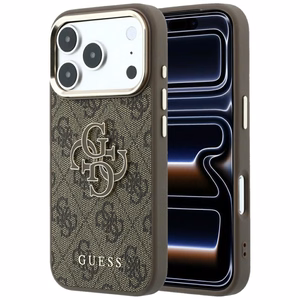 Ümbris mudelile IPHONE 18 Pro Max/17 Pro Max (Big Resin Logo 4G) (värv: pruun)