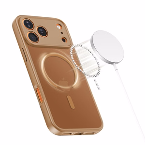 Tech-Protect BasicMag MagSafe ümbris iPhone 17 Pro Max'ile - pruun