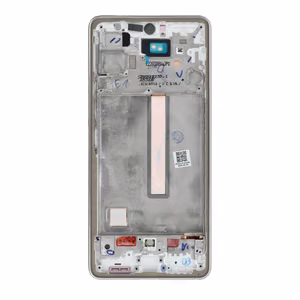 LCD Display jaoks SAMSUNG A53 A536 HARD OLED with frame hõbedane