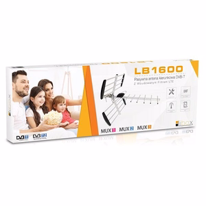 Libox LB1600 – пассивная наружная DVB-T-антенна на 16 элементов с LTE-фильтром, 18 дБ