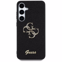 GUESS ümbris jaoks SAMSUNG S25 Plus GUHCS25MHG4SGK (Fixed Glitter Big 4G) must