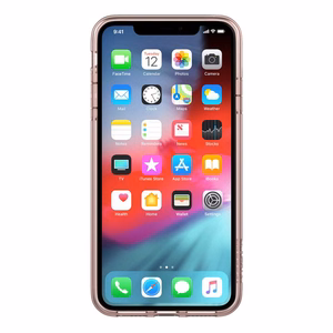 Incase Protective Clear ümbris seadmele iPhone XS Max, roosakuldne