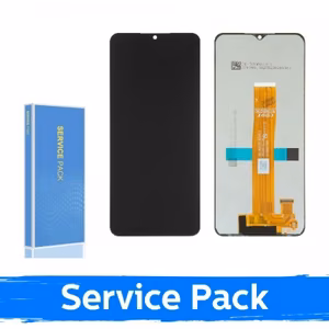 LCD Ekraan Ühildub Samsung A047 A04s / A136 A13 / M136 M13 Must (Service Pack / Aftermarket)(NF version)