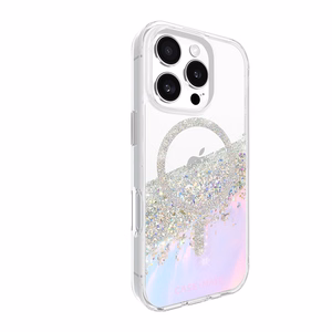 Case-Mate Karat Soap Bubble MagSafe ümbris seadmele iPhone 16 Pro, sillerdav