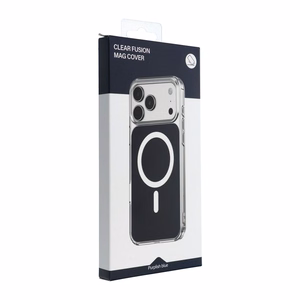 Clear Fusion Mag Cover ümbris mudelile iPhone 16e (SE 4, 2025) / 17e, MagSafe'iga ühilduv – tumesinine