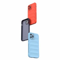 Magic Shield ümbris iPhone 12 Pro Maxi paindlik soomustatud tumesinine kate