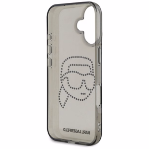 Karl Lagerfeld IML Rhinestones Karl Head Ümbris jaoks iPhone 16 must
