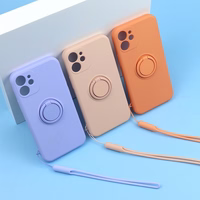 Beline Ümbris Silicone Ring iPhone 12 mini õunaroheline