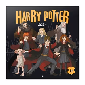 Harry Potter 2024. aasta seinakalender, 30 × 30 cm