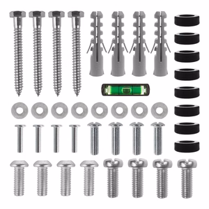 Maclean MC-189 – TV-seinakinnitus, 13–43-tolline, VESA 200×200, kuni 45 kg, must, kallutus +2° to -10°