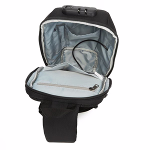 Wozinsky Premium Single Shoulder Anti-Theft City Backpack koos Organizer and USB - must