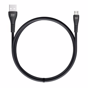Kaabel USB A kuni Micro USB Blue Star 2A 12W 1 m PJ-DG3-A must