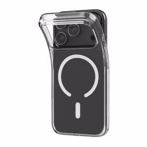 Puro 0.3 MAG Ultra-Slim TPU Ümbris Compatible with MagSafe jaoks iPhone 17 Pro - Läbipaistev
