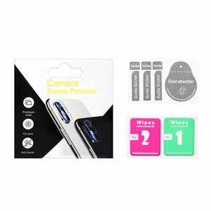 5D Full Glue Camera Tempered Glass - for Samsung Galaxy S25 Black