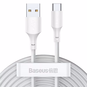 Baseus TZCATZJ-02 USB кабель 1.5 m USB A USB C белый