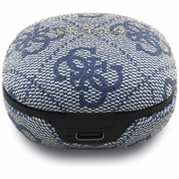 Guess 4G Classic Metal Logo TWS ENC Headphones - sinine