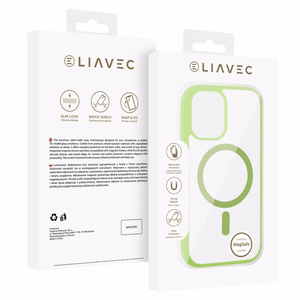 Liavec Soft Ümbris jaoks Iphone 17 roheline