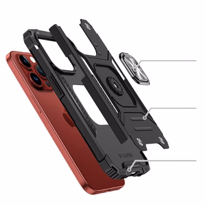 Wozinsky Ring Armor iPhone 15 Pro iPhone 15 Pro Ring Armor Ümbris - kuldne