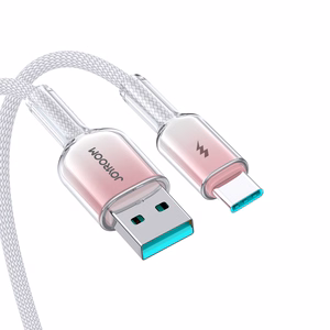 Joyroom S-A42 3A USB-A USB-C Kaabel 1.2m biały