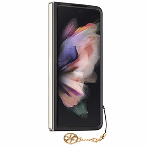 Guess чехол для Samsung Z Fold 5 GUHCZFD5GF4GBR (4G Charm) коричневый