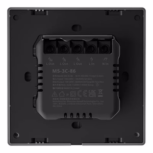 Nutikas Scene Seina Lüliti WiFi Sonoff M5 3C (3-channel)