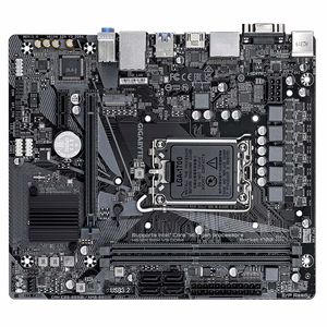 Gigabyte H610M S2H V3 DDR4 emaplaat - toetab Intel Core 14. põlvkonna protsessoreid, 4+1+1 hübriid digitaalne VRM, kuni 3200MHz DDR4, 1xPCIe 3.0 M.2, GbE LAN, USB 3.2 Gen 1
