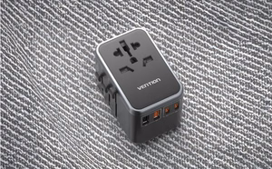 Vention FJFB0 GaN 2xUSB-C 2xUSB-A Universal Travel Adapter 65W (must)