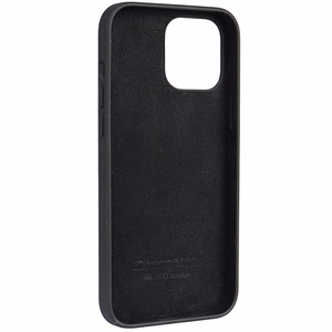 Audi силиконовый чехол iPhone 13 Pro Max 6.7" чёрный/чёрный хардкейс AU-LSRIP13PM-Q3/D1-BK