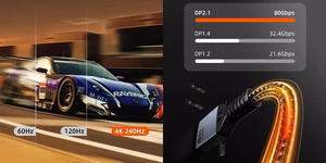 Premium kaabel Ekraan Port - Ekraan Port, 16K, 2m, 2.1 ver.