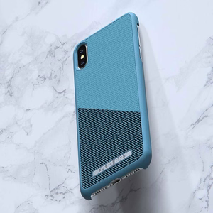 Nordic Elements Saeson Freja ümbris seadmele iPhone XS Max, petroolisinine
