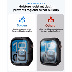 Spigen Thin Fit 360 ümbris mudelile Apple Watch 44 mm – must