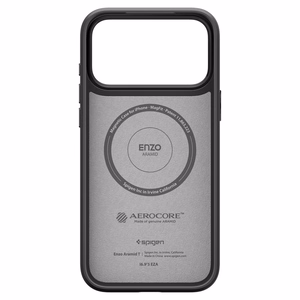 Spigen Enzo Aramid "T" MagSafe ümbris jaoks iPhone 17 Pro Max - must