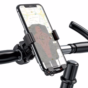 HOCO bike / motorcycle clamp Hoidja jaoks handlebar CA73 must punane