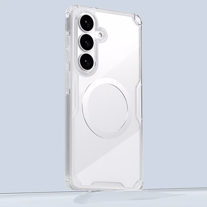 Nillkin Nature TPU Pro чехол совместимый с MagSafe для Samsung Galaxy S26+ белый