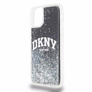 DKNY Liquid Glitter Big Logo чехол для iPhone 11 / Xr - чёрный