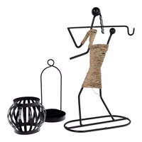 Decorative metall candlestick ART DECO Africa mudel C IALC-1