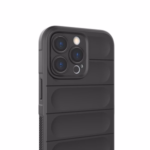 Magic Shield ümbris iPhone 13 Pro Maxi paindlikuks soomustatud ümbris tumesinine