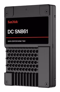 SanDisk SSD ketas 3840GB PCIe 5.0 NVMe U.2 13700/7200 MB/s
